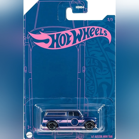 Hot Wheels 67 Austin Mini Van 2/5 - Picture 1 of 6